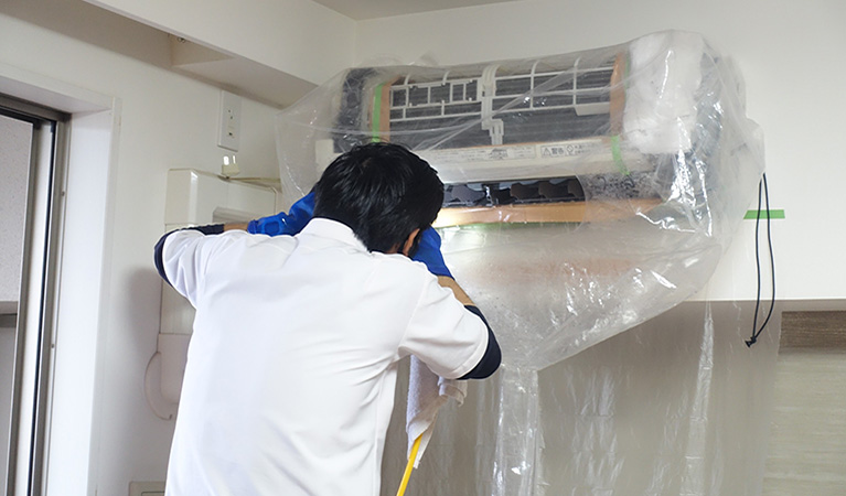 エアコン洗浄画像