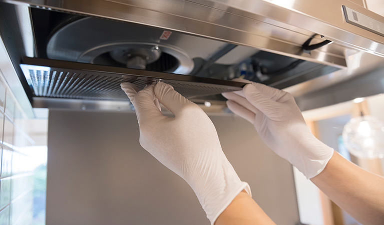 換気扇の掃除画像