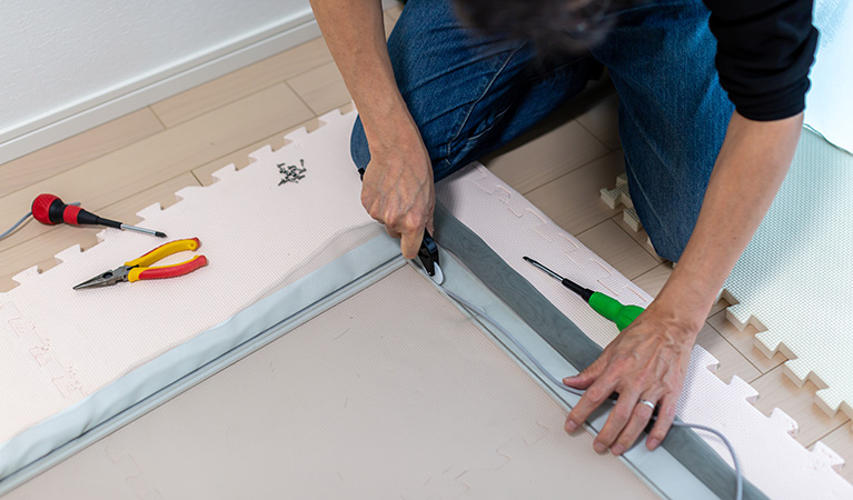 網戸の張り替え画像